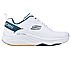 D'LUX FITNESS - ROAM FREE, WHITE/BLUE Footwear Lateral View