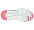 GO RUN GLIDE-STEP FLEX - ZULA, WHITE/MULTI Footwear Bottom View