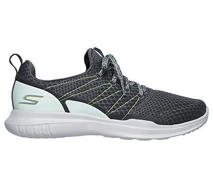 GO RUN MOJO-RADAR, CHARCOAL/AQUA Footwear Right View