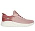 SKECHERS SLIP-INS: BOBS SPORT SQUAD CHAOS, BLUSH Footwear Lateral View