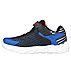FLEX-GLOW BOLT, BLACK/BLUE Footwear Left View