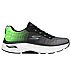 MAX CUSHIONING ARCH FIT - COM, BLACK/GREEN Footwear Lateral View