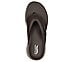 GO WALK ARCH FIT SANDAL, BROWN Footwear Top View