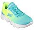 GO WALK MASSAGE FIT, TURQUOISE/LIME Footwear Right View