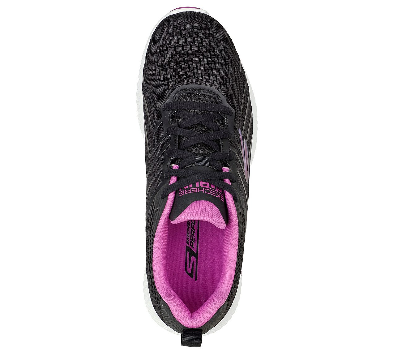 POWER - FLEETZ, BLACK/PURPLE Footwear Top View