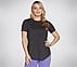 GODRI SWIFT TUNIC T-SHIRT, BLACK Apparel Lateral View