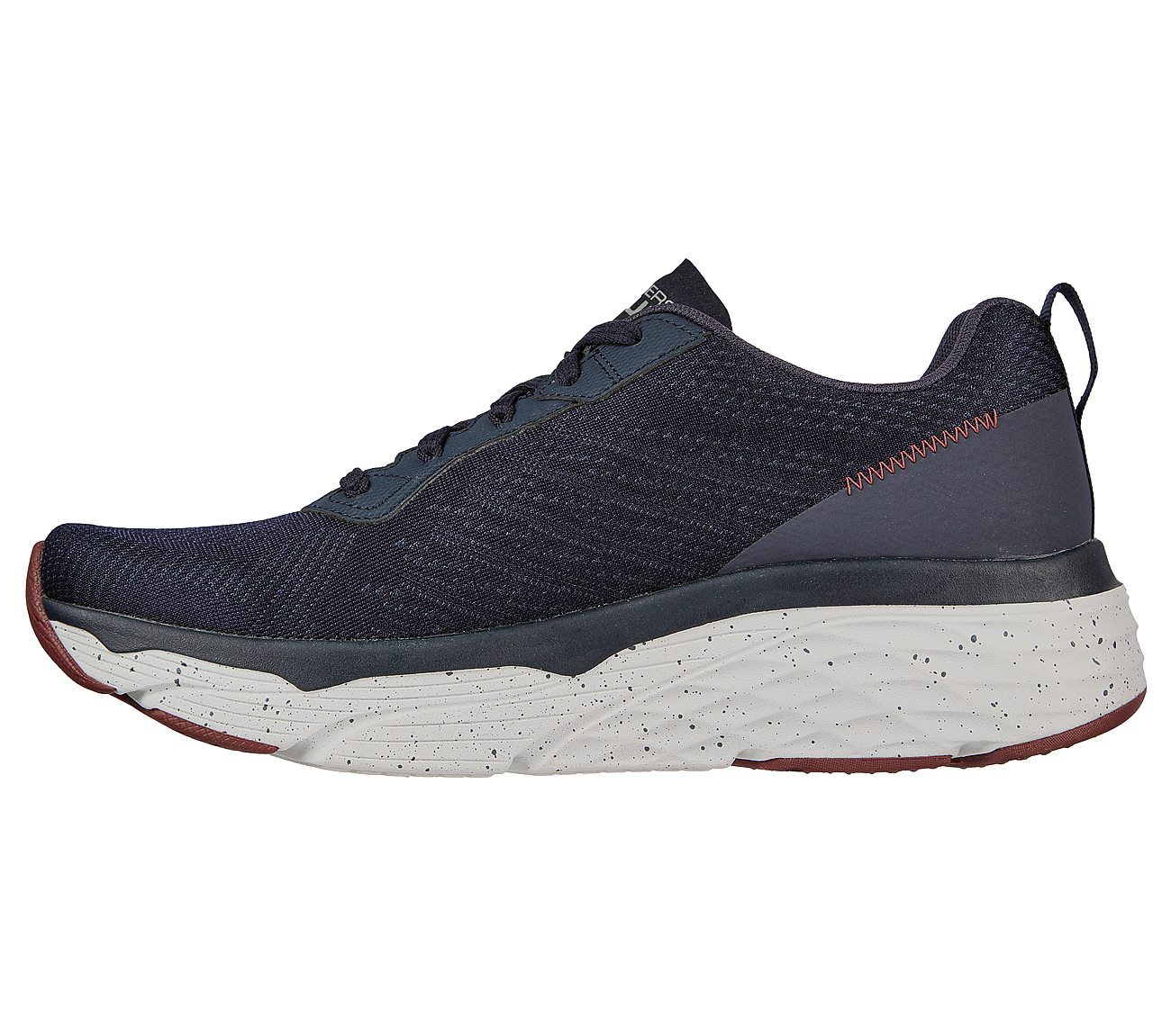 MAX CUSHIONING ELITE - LIMITL, NAVY/RED Footwear Left View