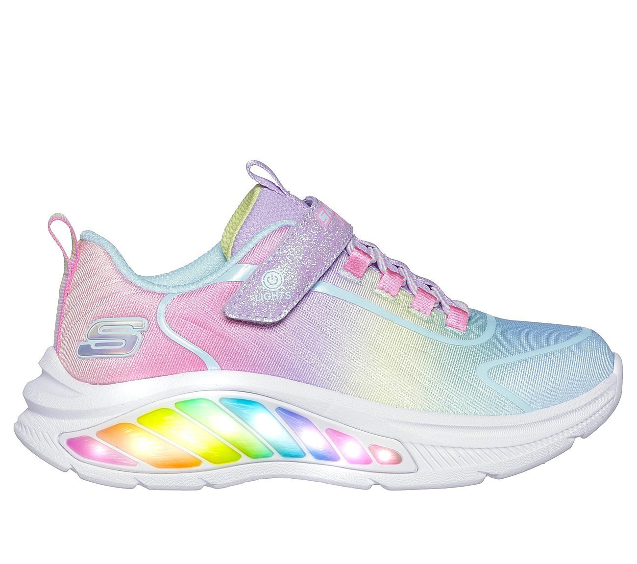 RAINBOW CRUISERS, LAVENDER/MULTI Footwear Right View