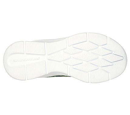 MICROSPEC - QUICK SPRINT, NAVY/LIME Footwear Bottom View