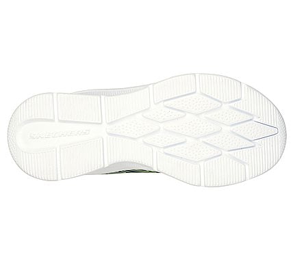 MICROSPEC - QUICK SPRINT, NAVY/LIME Footwear Bottom View