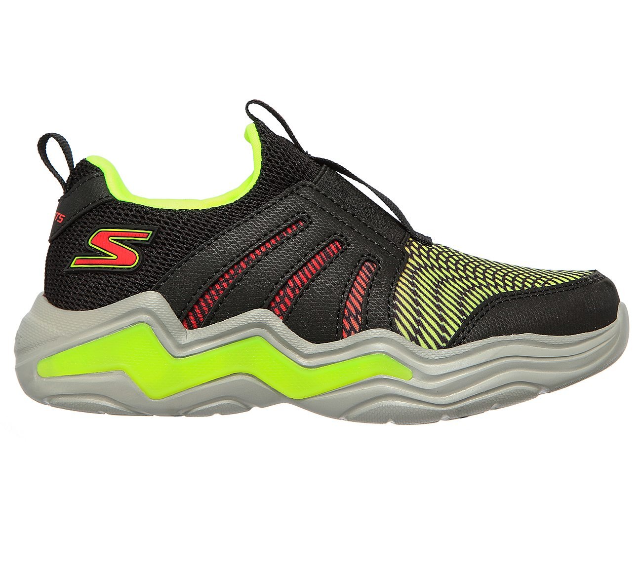 ERUPTERS IV - ZANDOR, BLACK/LIME Footwear Right View