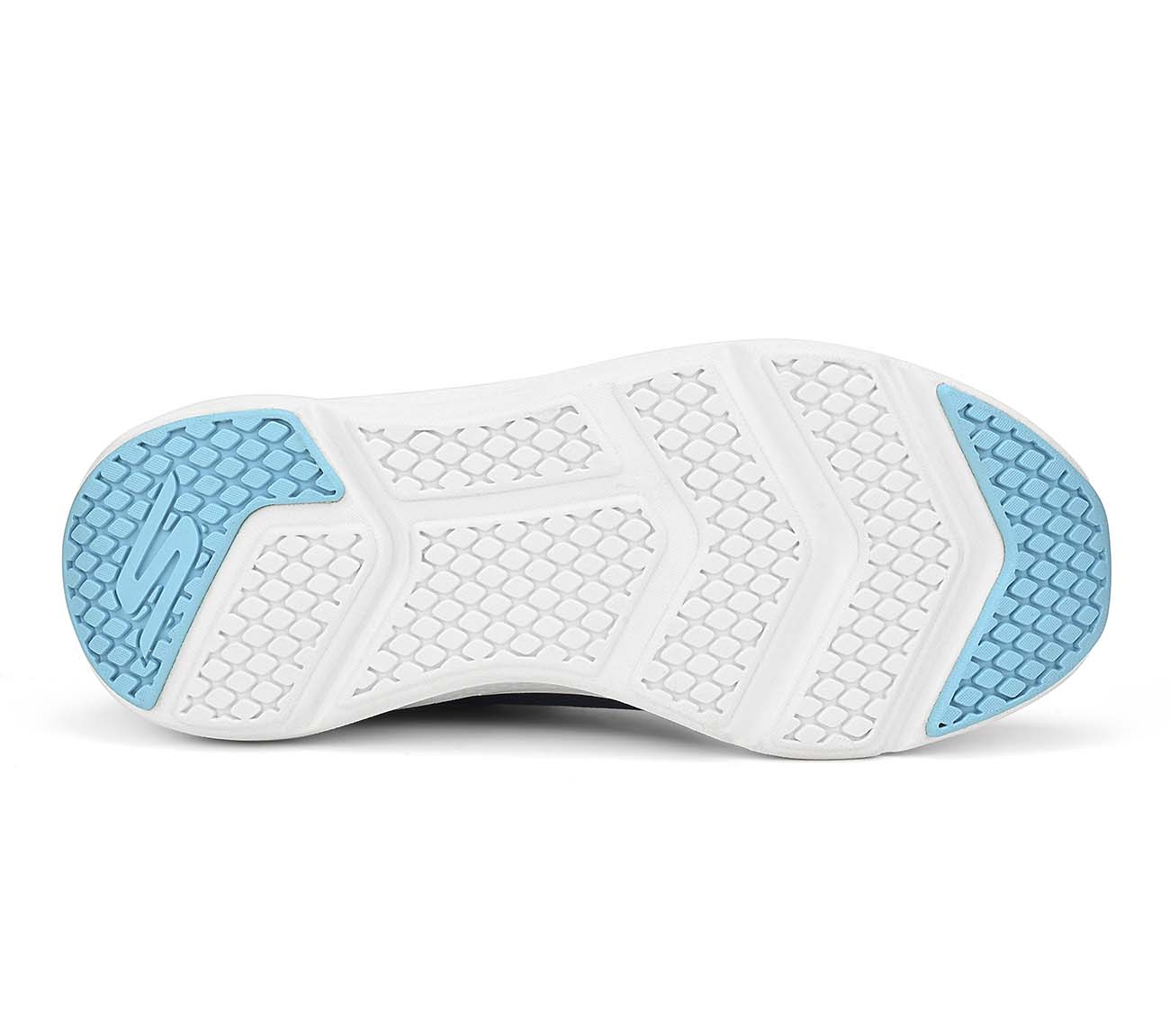 GO RUN ELEVATE, NAVY / AQUA