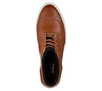 RAZOR - BUCKEYE, COGNAC Footwear Top View