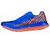 GO RUN RAZOR EXCESS, BLUE/ORANGE Footwear Left View