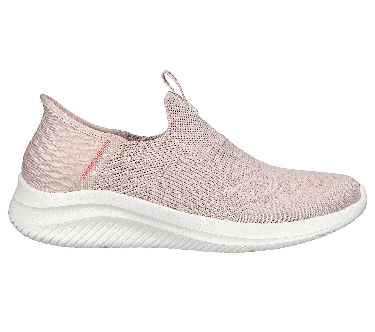 ULTRA FLEX 3.0-COZY STREAK, ROSE Footwear Lateral View