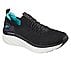 D'LUX WALKER, BLACK/LIGHT BLUE Footwear Lateral View