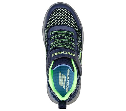 NITRO SPRINT - KARVO, NAVY/LIME Footwear Top View