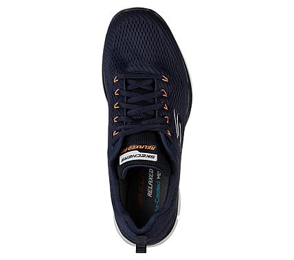 EQUALIZER 3, NAVY/ORANGE Footwear Top View