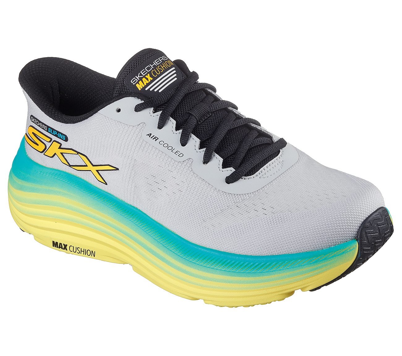 MAX CUSHIONING ENDEAVOUR - EX, WHITE/MULTI Footwear Right View