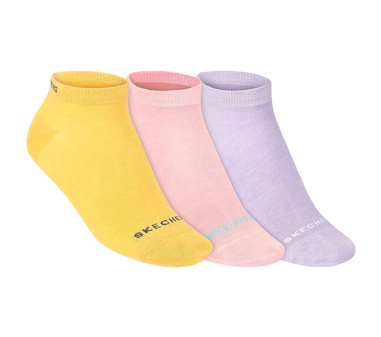 3PK WOMENS NON TERRY BAMBOO L, YELLOW/PINK