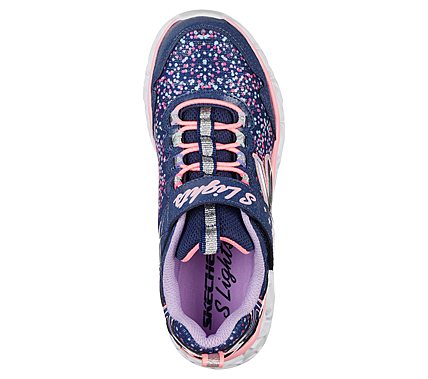 GALAXY LIGHTS -, NAVY/MULTI Footwear Top View