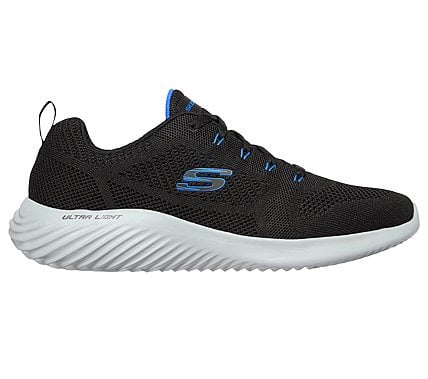 BOUNDER-RINSTET, BLACK/BLUE Footwear Right View