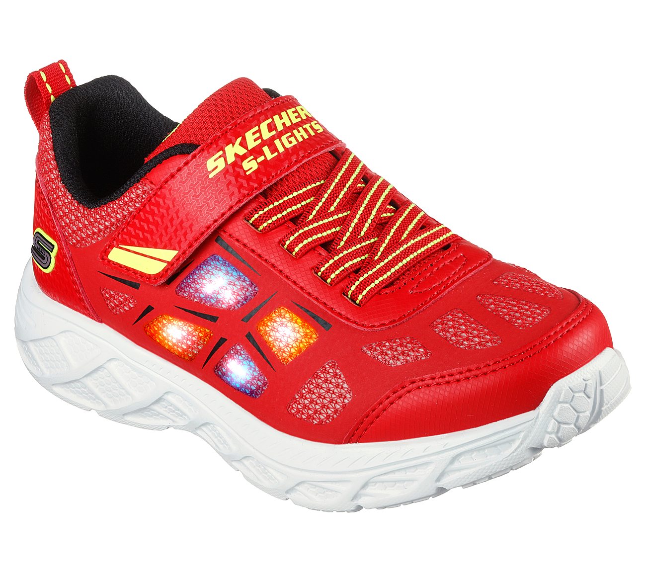 DYNAMIC-FLASH - REZLUR, RED/BLACK Footwear Right View