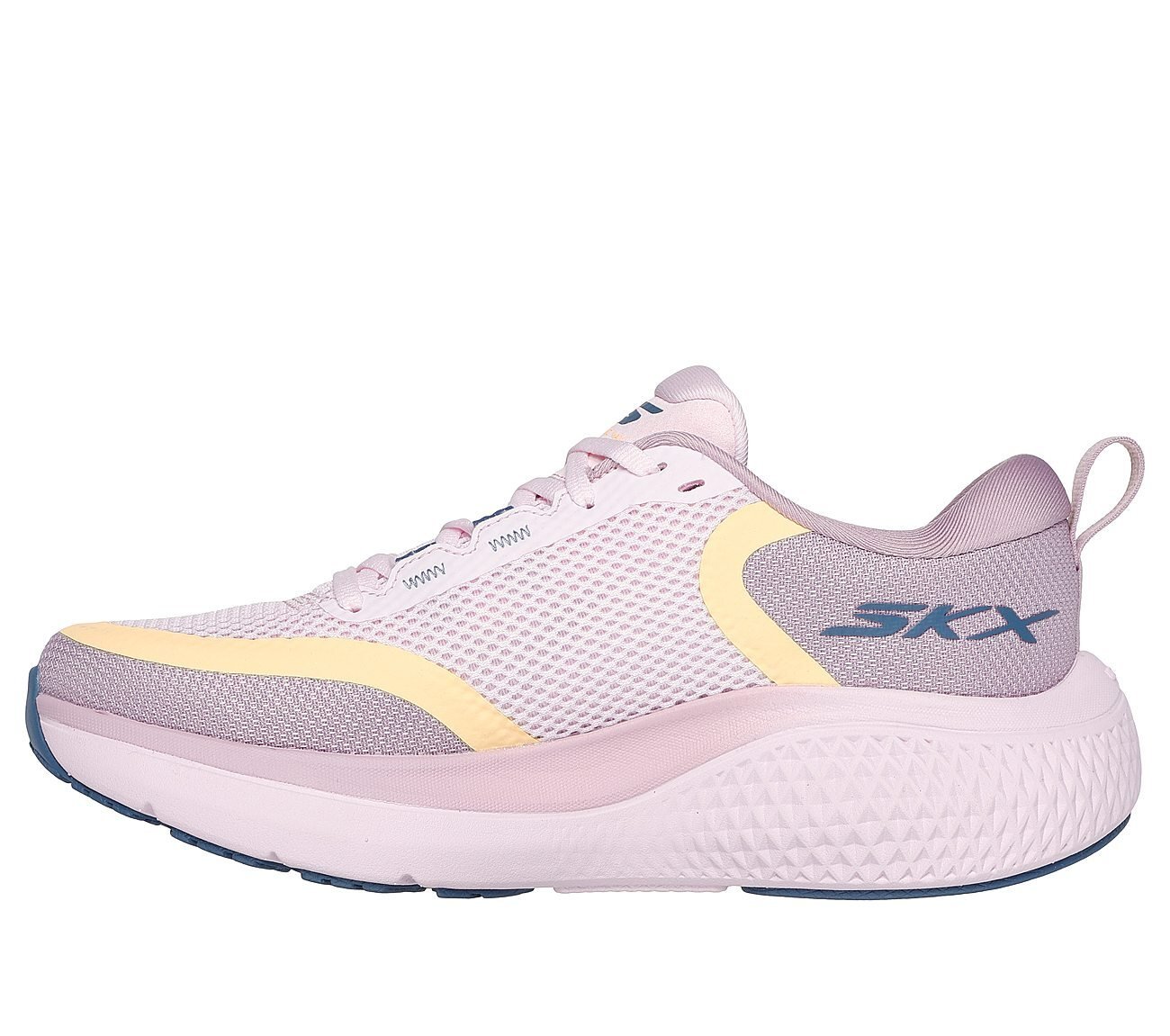 GO RUN SUPERSONIC MAX, MAUVE Footwear Left View