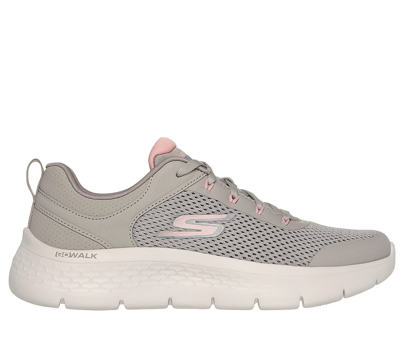 GO WALK FLEX, TAUPE/PINK