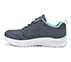 SKECHERS ELITE SPORT, CHARCOAL / TURQUOISE