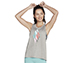 SKECHERS FOREVER DIAMONDS TAN, LIGHT GREY Apparel Left View