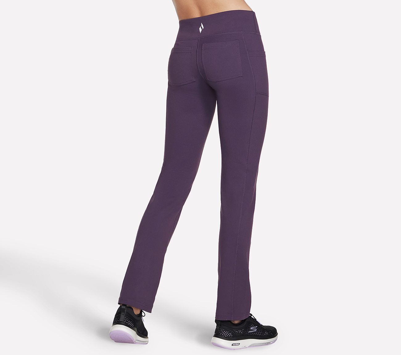 GOWALK PANT II, DARK PURPLE Apparels Top View