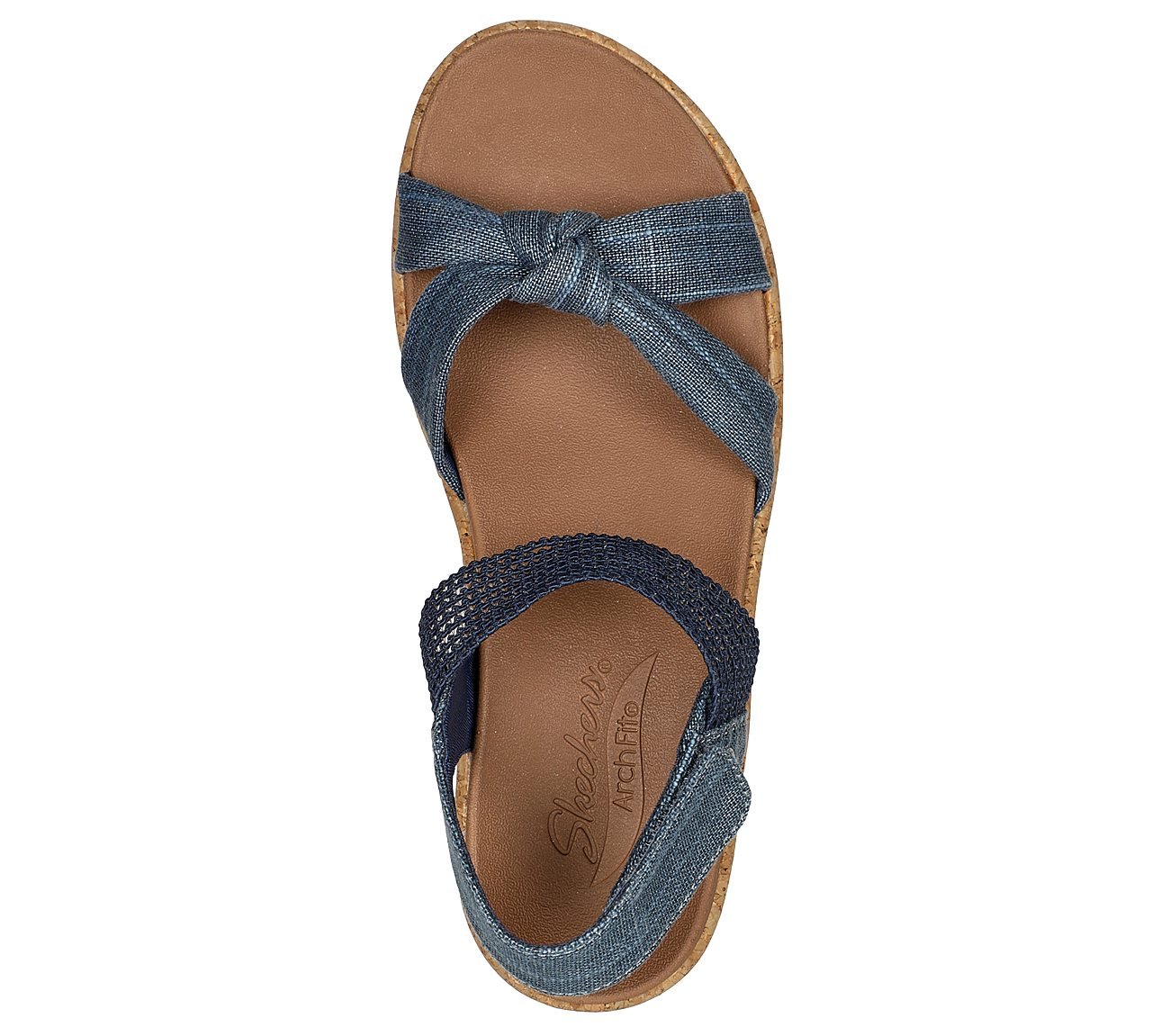 ARCH FIT BEVERLEE - JULIET, NNNAVY Footwear Top View