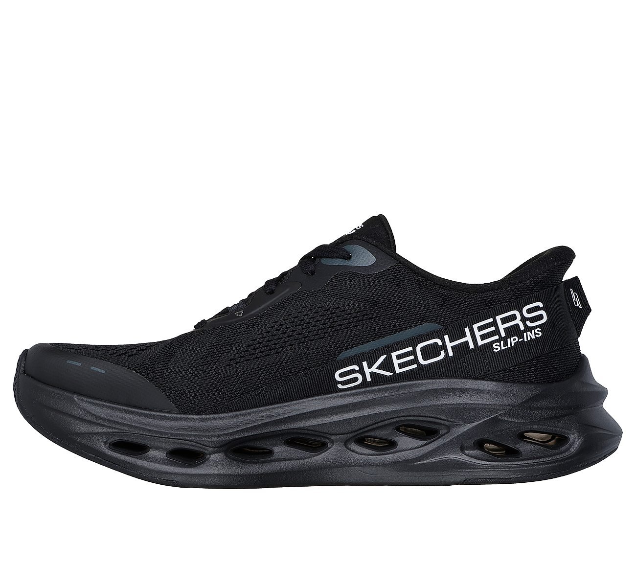 MAX CUSHIONING GLIDE-STEP - A, BBLACK Footwear Left View
