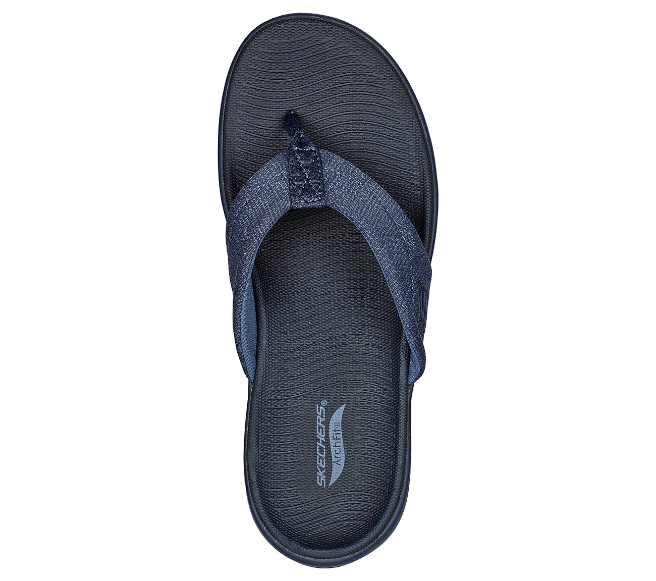 ARCH FIT RADIANCE - GLEAM, NAVY Footwear Top View