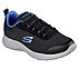 DYNAMIGHT- TURBO DASH, BLACK/ROYAL Footwear Lateral View