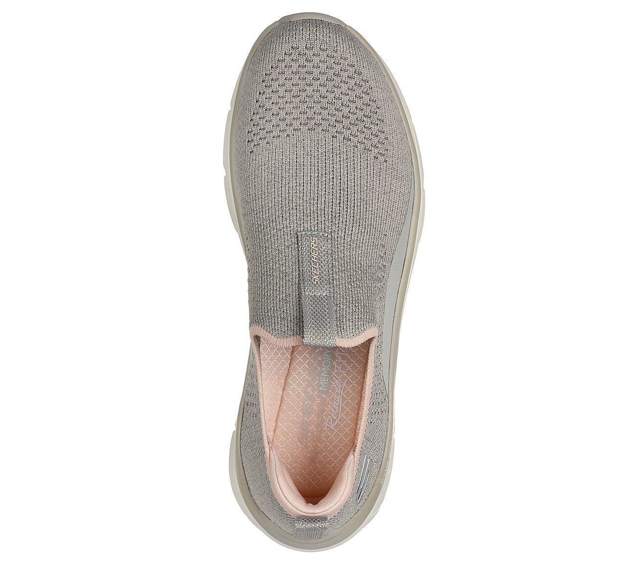 D'LUX WALKER 2.0-BOLD STATE, TAUPE/PEACH Footwear Top View