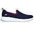 GO WALK JOY - ADMIRABLE, NAVY/RED Footwear Lateral View