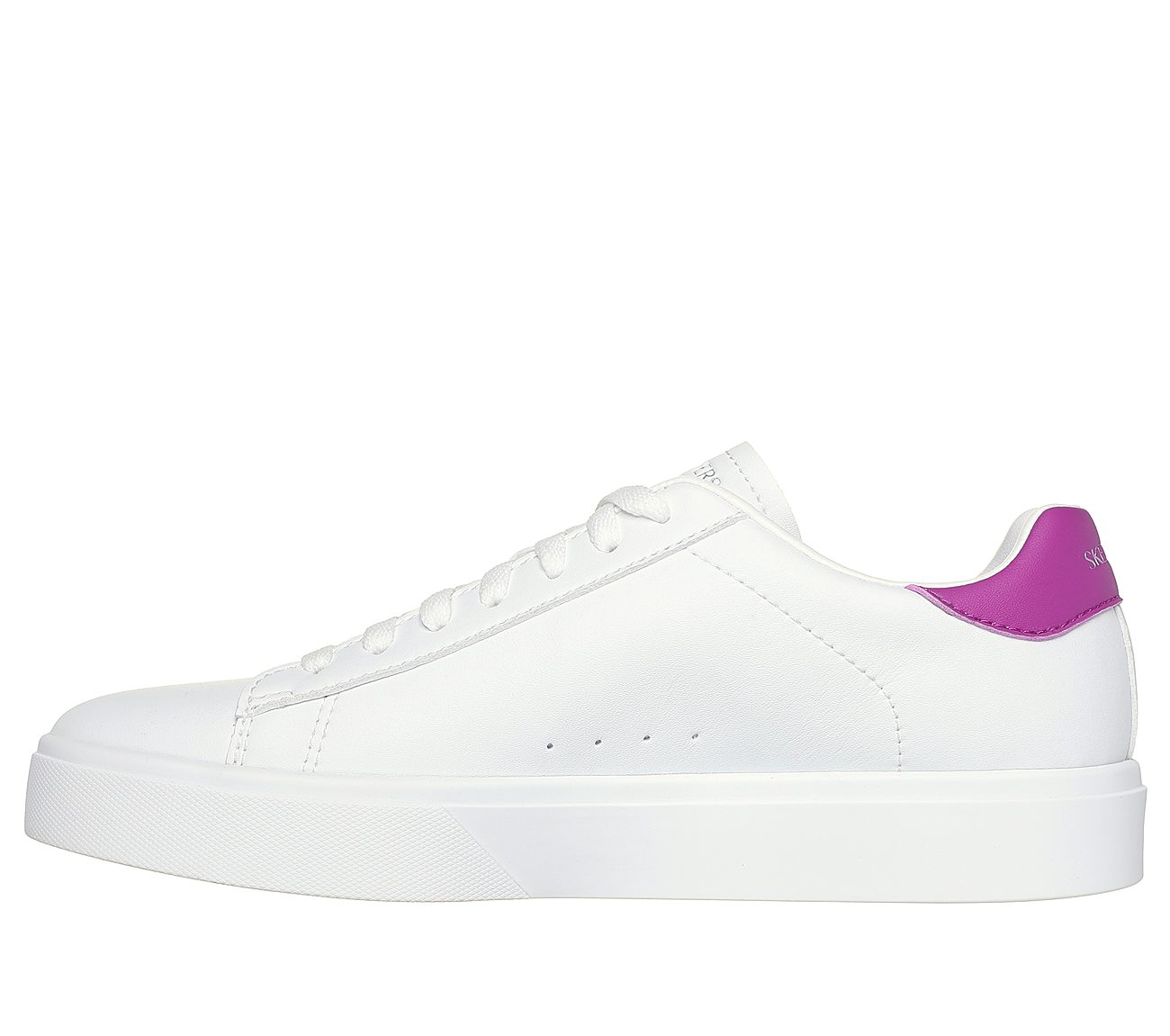 EDEN LX, WHITE/PURPLE Footwear Left View