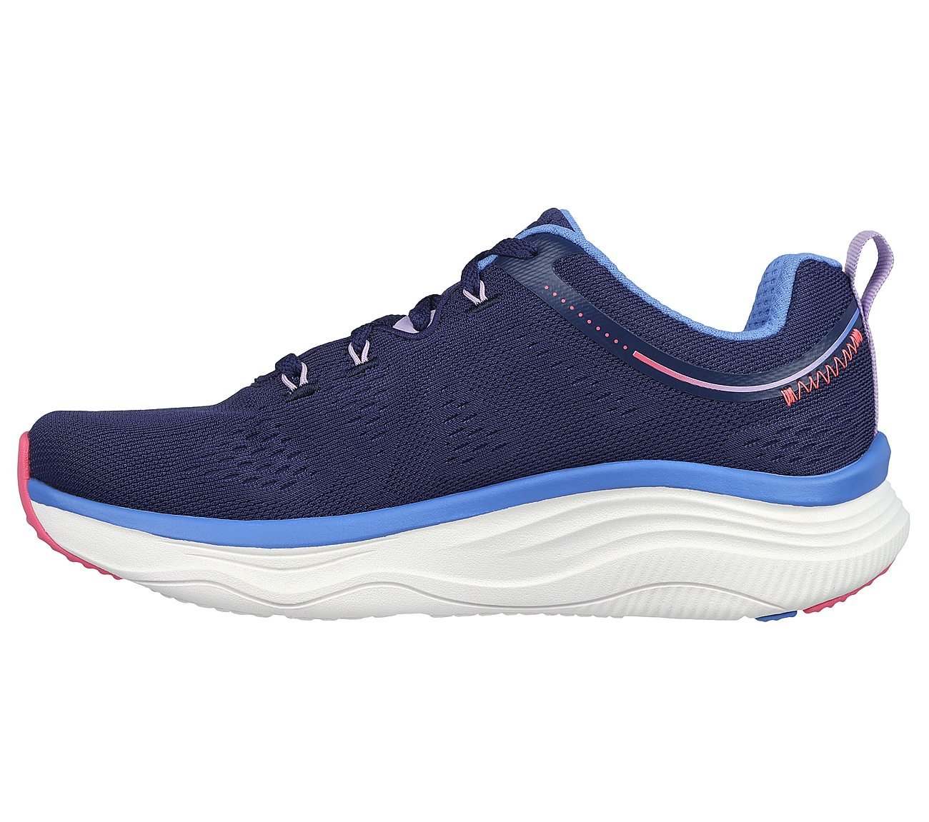 D'LUX FITNESS-NEW MOXIE, NAVY/MULTI Footwear Left View
