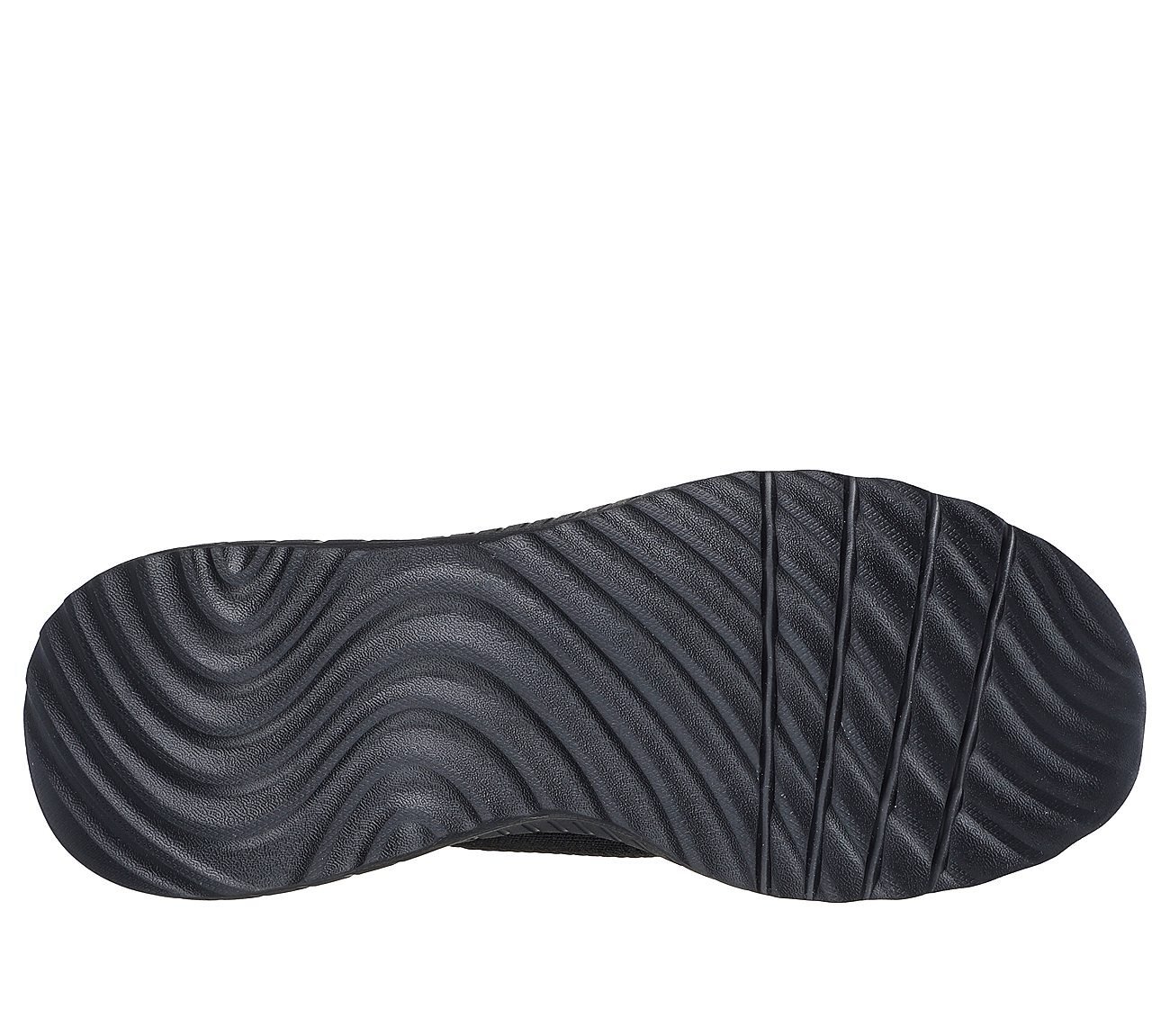 BOBS SQUAD CHAOS-CURRENT MUSE, BBLACK Footwear Bottom View