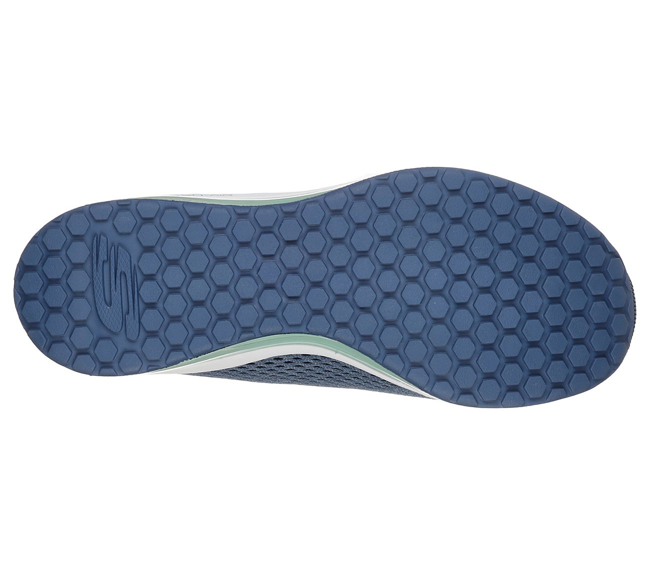 SKECH-AIR ELEMENT-CINEMA, SLATE Footwear Bottom View