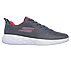 GO RUN 600 - REFINE, CHARCOAL/RED Footwear Right View