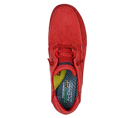 MELSON - VOLGO, RRED Footwear Top View