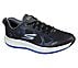 GO RUN PULSE-SHOCK WAVE, BLACK/BLUE Footwear Lateral View