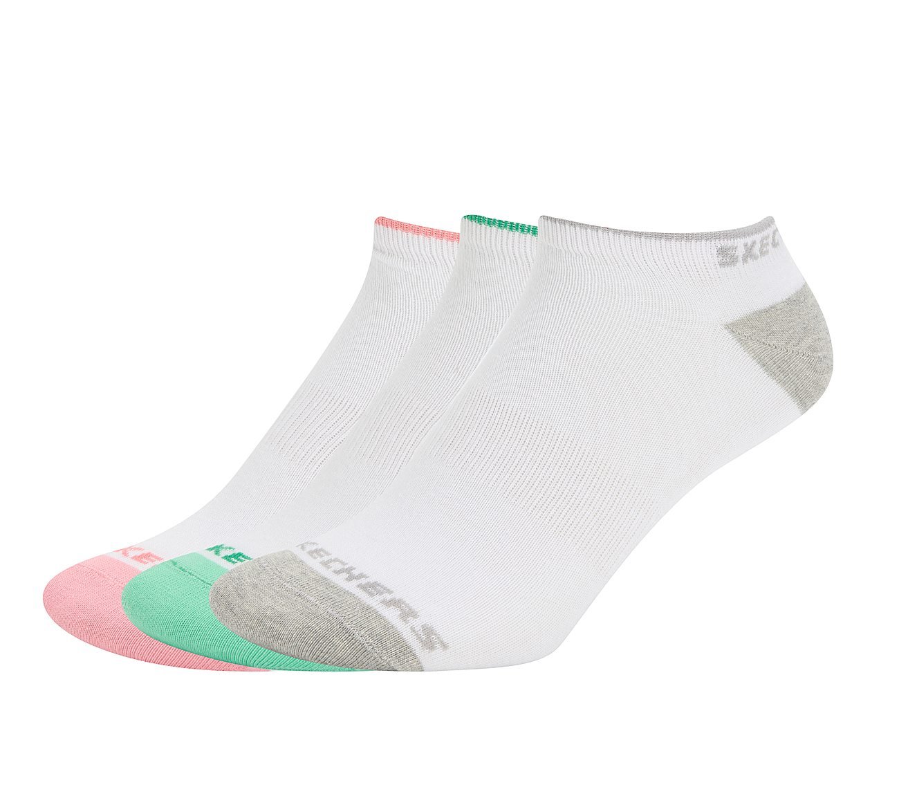 3PK WOMENS NON TERRY LOW CUT, WHITE