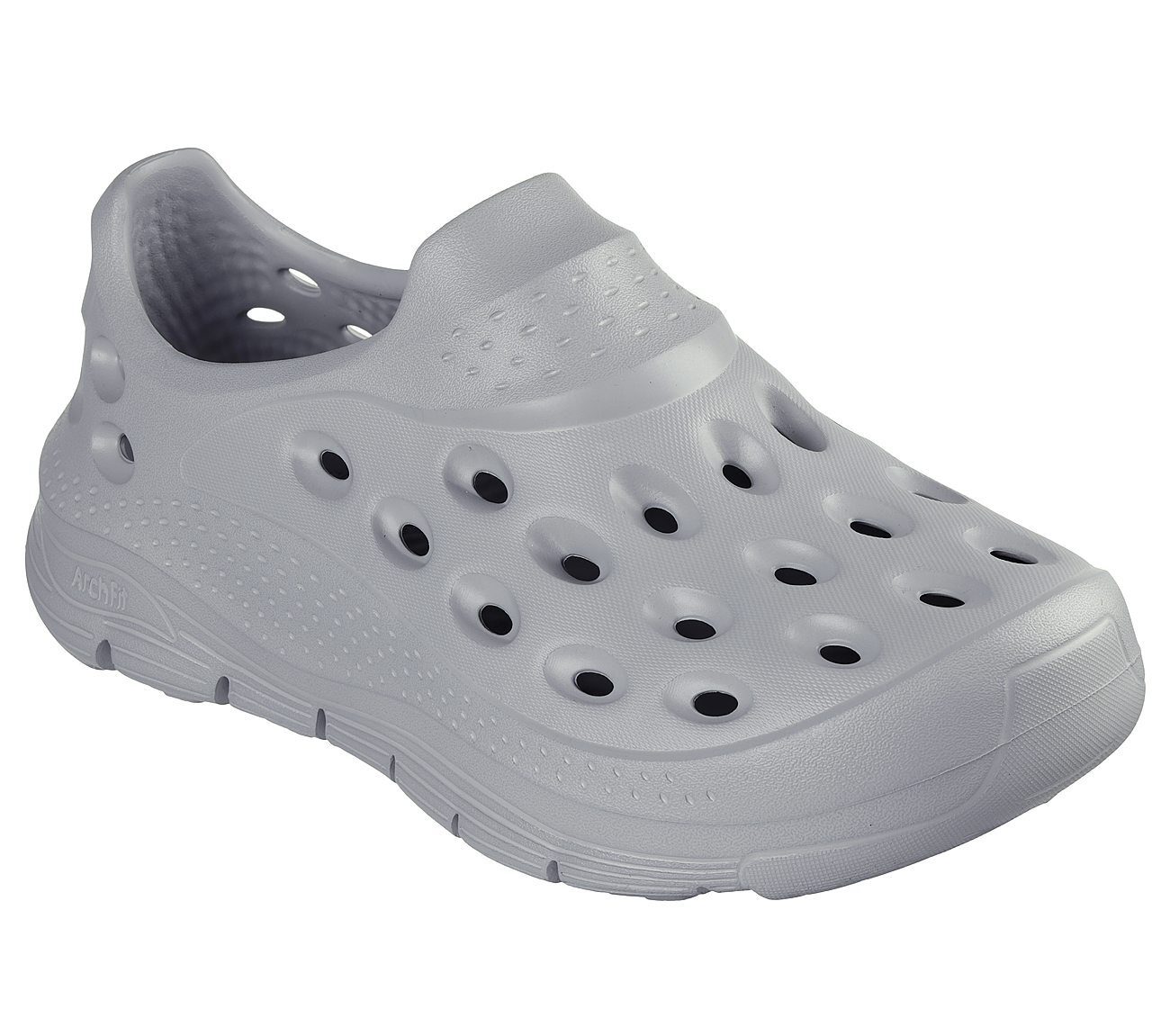 ARCH FIT GO FOAM 1, Grey Footwear Right View