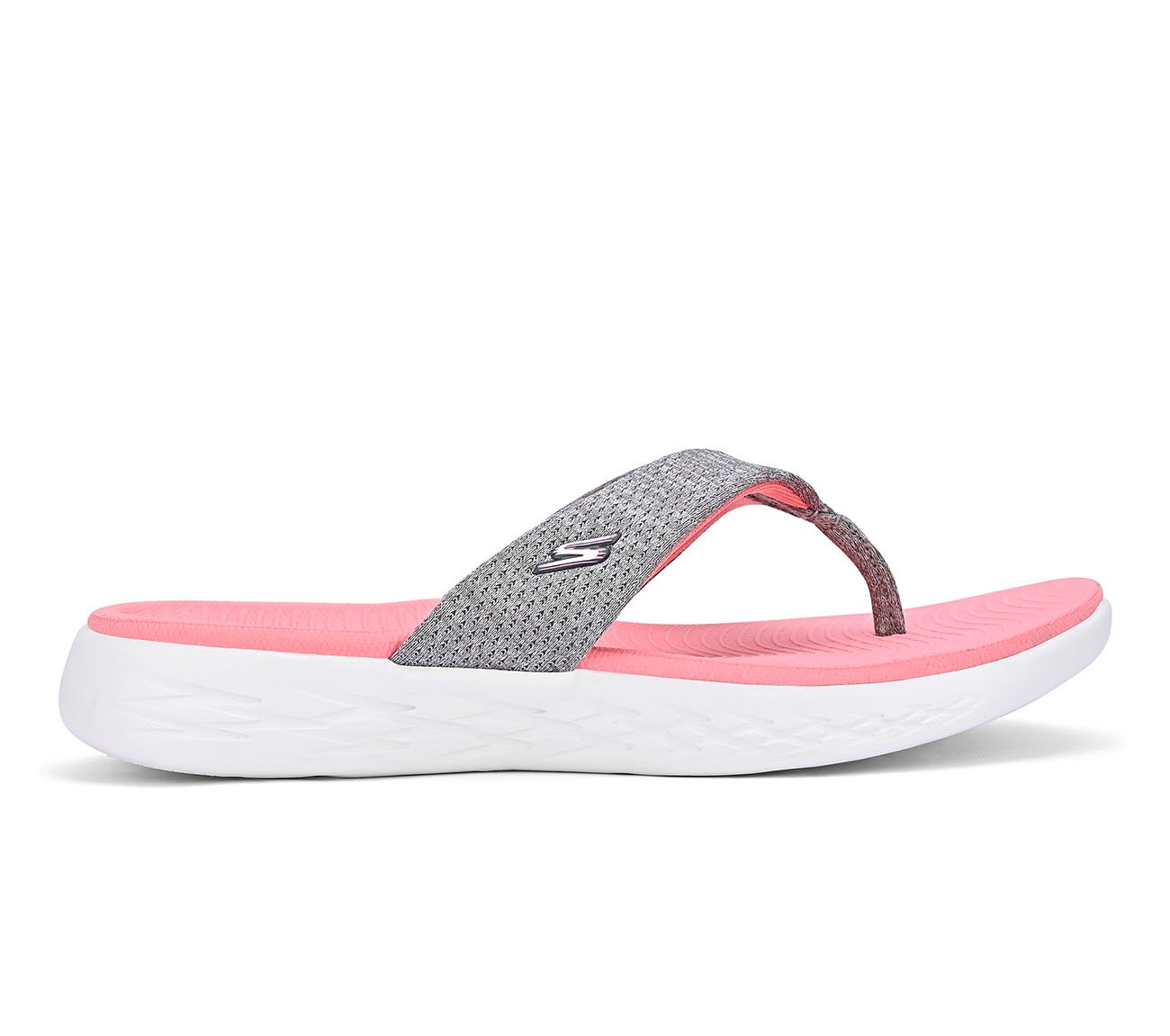 ON-THE-GO 600 - PREFERRED, GRAY LIGHT PINK Footwear Lateral View
