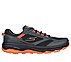 GO RUN TRAIL ALTITUDE, CHARCOAL/ORANGE Footwear Lateral View