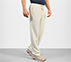 PERFORMANCE TRACK PANT, NATURAL/GREY Apparel Top View